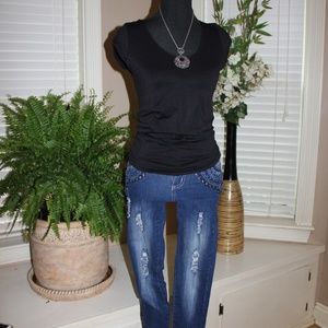 Skinny Leg Jeans by Ella